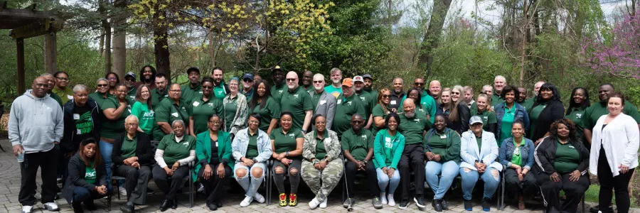 AFSCME Maryland local union presidents at a Presidents' Meeting