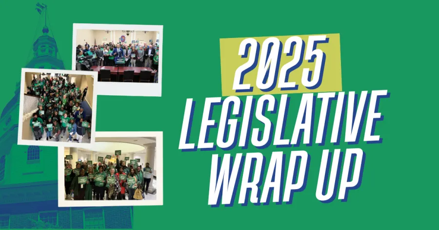 Legislative wrap up graphic