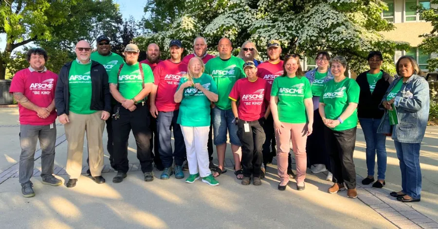 Howard County AFSCME members