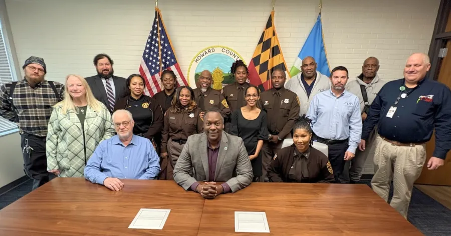 Howard County AFSCME members